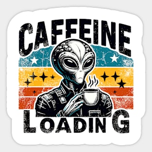 Caffeine Loading Sticker